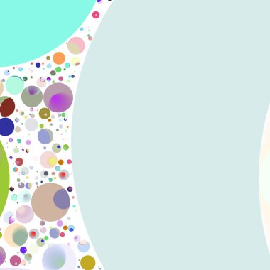 Daire saydam arka plan - eğilim seamless modeli.