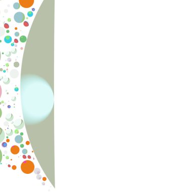 Daire saydam arka plan - eğilim seamless modeli.