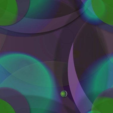 Daire saydam arka plan - eğilim seamless modeli.