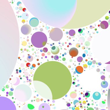 Daire saydam arka plan - eğilim seamless modeli.