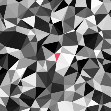 Üçgen poligonal arka plan - eğilim desen.