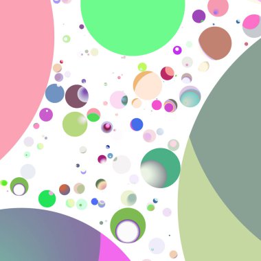 Daire saydam arka plan - eğilim seamless modeli.