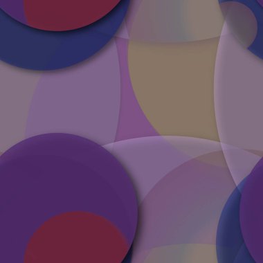 Daire saydam arka plan - eğilim seamless modeli.