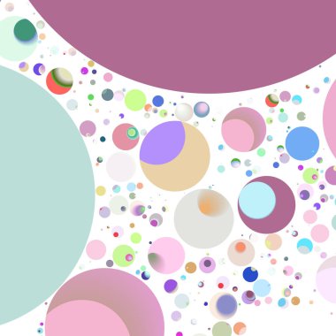 Daire saydam arka plan - eğilim seamless modeli.