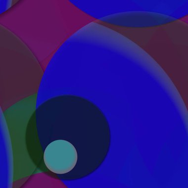 Daire saydam arka plan - eğilim seamless modeli.