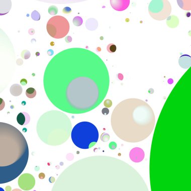 Daire saydam arka plan - eğilim seamless modeli.