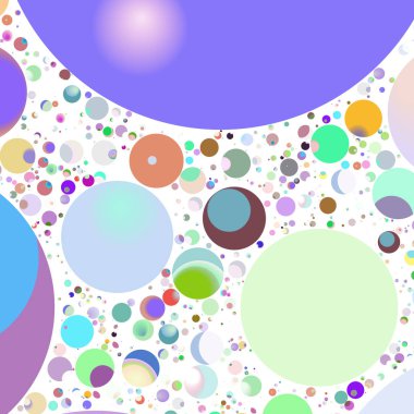 Daire saydam arka plan - eğilim seamless modeli.