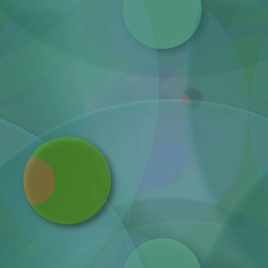 Daire saydam arka plan - eğilim seamless modeli.