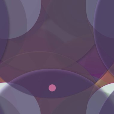 Daire saydam arka plan - eğilim seamless modeli.