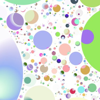 Daire saydam arka plan - eğilim seamless modeli.