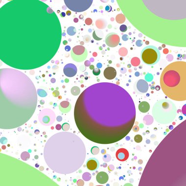 Daire saydam arka plan - eğilim seamless modeli.