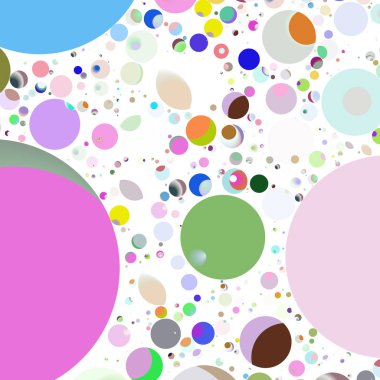 Daire saydam arka plan - eğilim seamless modeli.