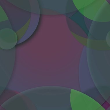 Daire saydam arka plan - eğilim seamless modeli.