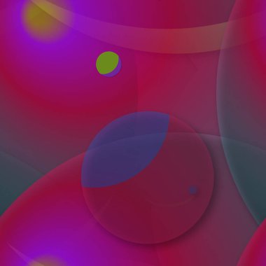 Daire saydam arka plan - eğilim seamless modeli.