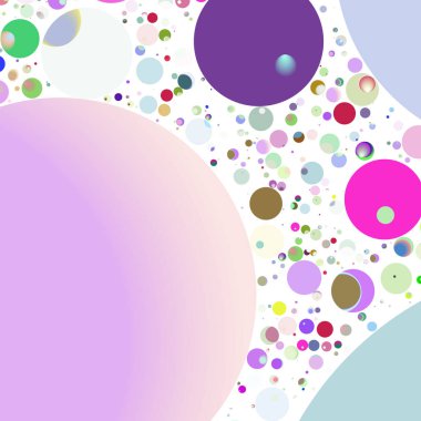 Daire saydam arka plan - eğilim seamless modeli.