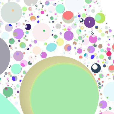 Daire saydam arka plan - eğilim seamless modeli.