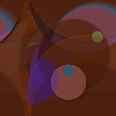 Daire saydam arka plan - eğilim seamless modeli.