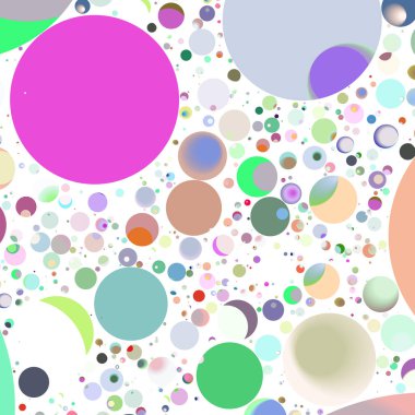 Daire saydam arka plan - eğilim seamless modeli.