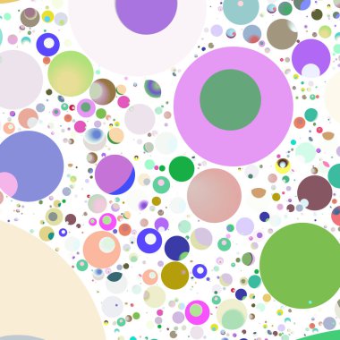 Daire saydam arka plan - eğilim seamless modeli.