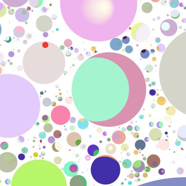 Daire saydam arka plan - eğilim seamless modeli.