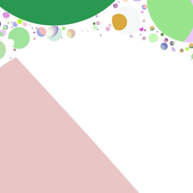 Daire saydam arka plan - eğilim seamless modeli.