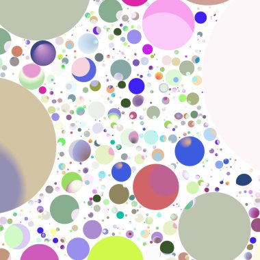 Daire saydam arka plan - eğilim seamless modeli.