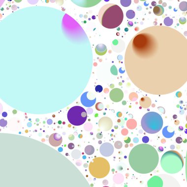 Daire saydam arka plan - eğilim seamless modeli.