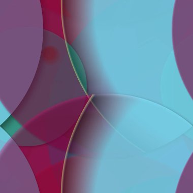 Daire saydam arka plan - eğilim seamless modeli.