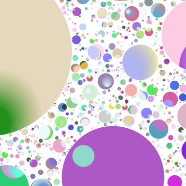 Daire saydam arka plan - eğilim seamless modeli.