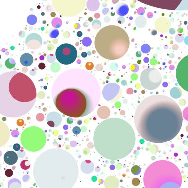 Daire saydam arka plan - eğilim seamless modeli.