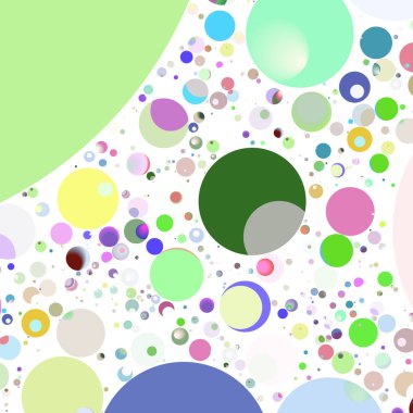 Daire saydam arka plan - eğilim seamless modeli.