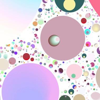 Daire saydam arka plan - eğilim seamless modeli.