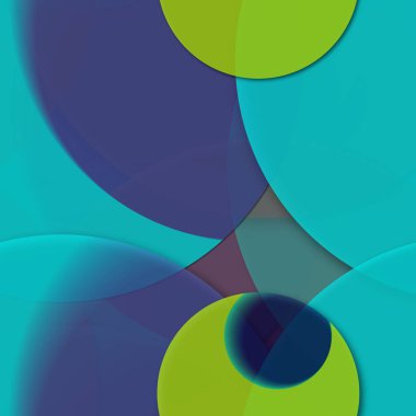 Daire saydam arka plan - eğilim seamless modeli.