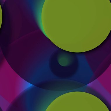 Daire saydam arka plan - eğilim seamless modeli.