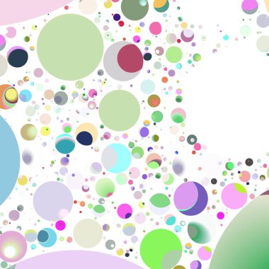 Daire saydam arka plan - eğilim seamless modeli.