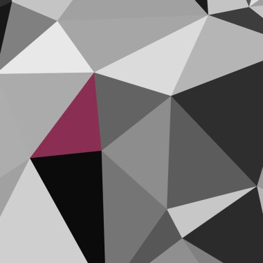 Üçgen poligonal arka plan - eğilim desen.