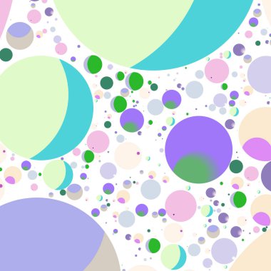 Daire saydam arka plan - eğilim seamless modeli.