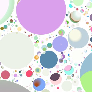 Daire saydam arka plan - eğilim seamless modeli.