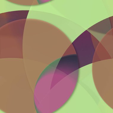 Daire saydam arka plan - eğilim seamless modeli.