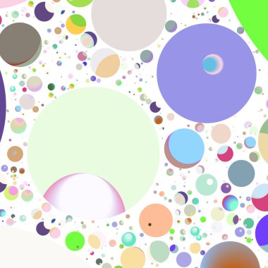 Daire saydam arka plan - eğilim seamless modeli.