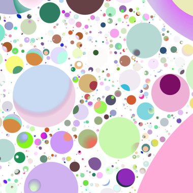 Daire saydam arka plan - eğilim seamless modeli.