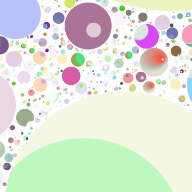 Daire saydam arka plan - eğilim seamless modeli.