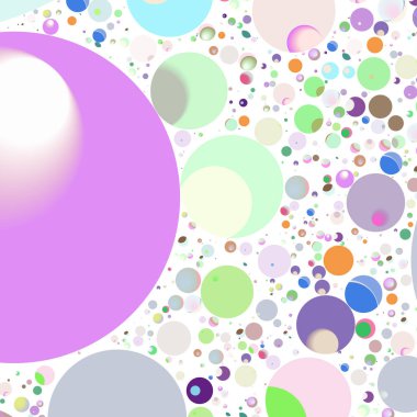 Daire saydam arka plan - eğilim seamless modeli.