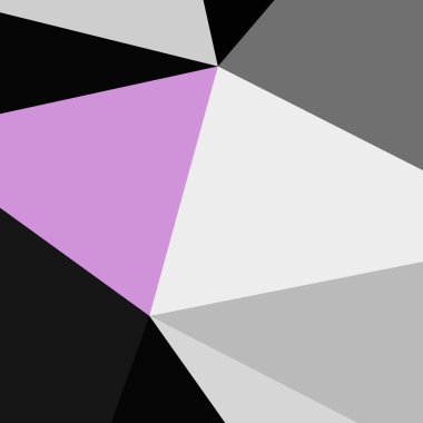 Üçgen poligonal arka plan - eğilim desen.