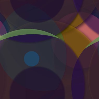 Daire saydam arka plan - eğilim seamless modeli.