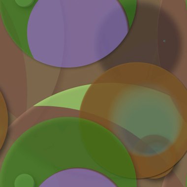 Daire saydam arka plan - eğilim seamless modeli.