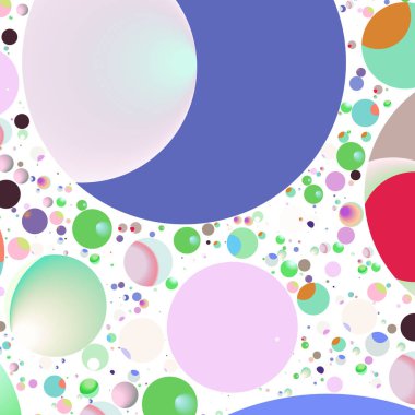 Daire saydam arka plan - eğilim seamless modeli.