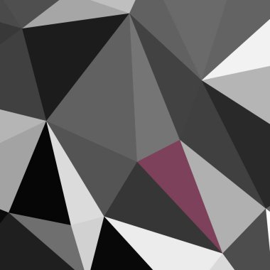 Üçgen poligonal arka plan - eğilim desen.