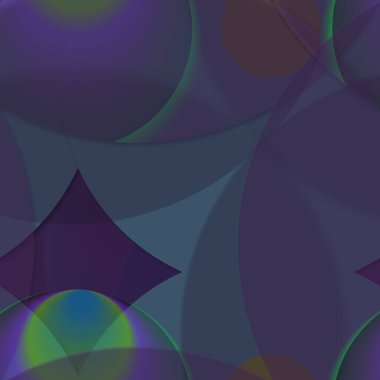 Daire saydam arka plan - eğilim seamless modeli.