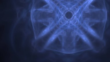 Fantezi kaotik renkli fraktal desen. Soyut Fraktal şekiller. 3D render resimde arka plan veya duvar kağıdı.